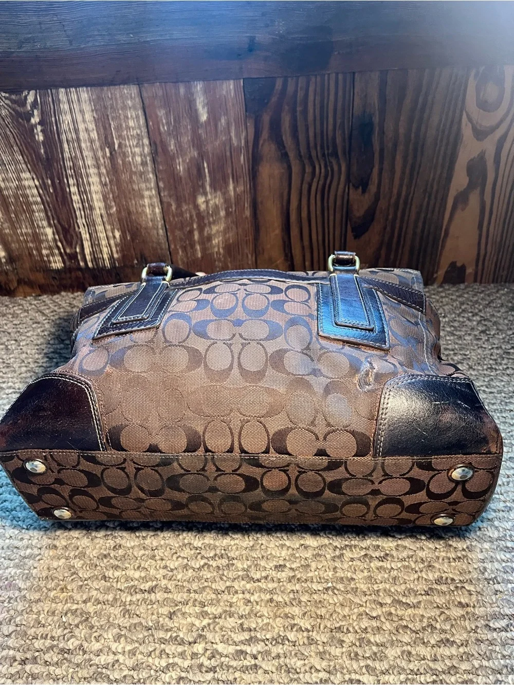 Chocolate Brown Coach bag